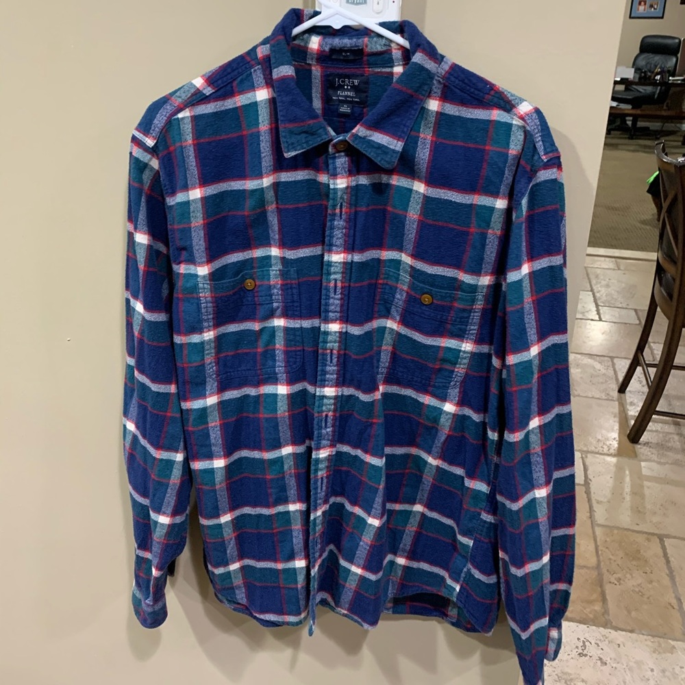 Slim J Crew Flannell